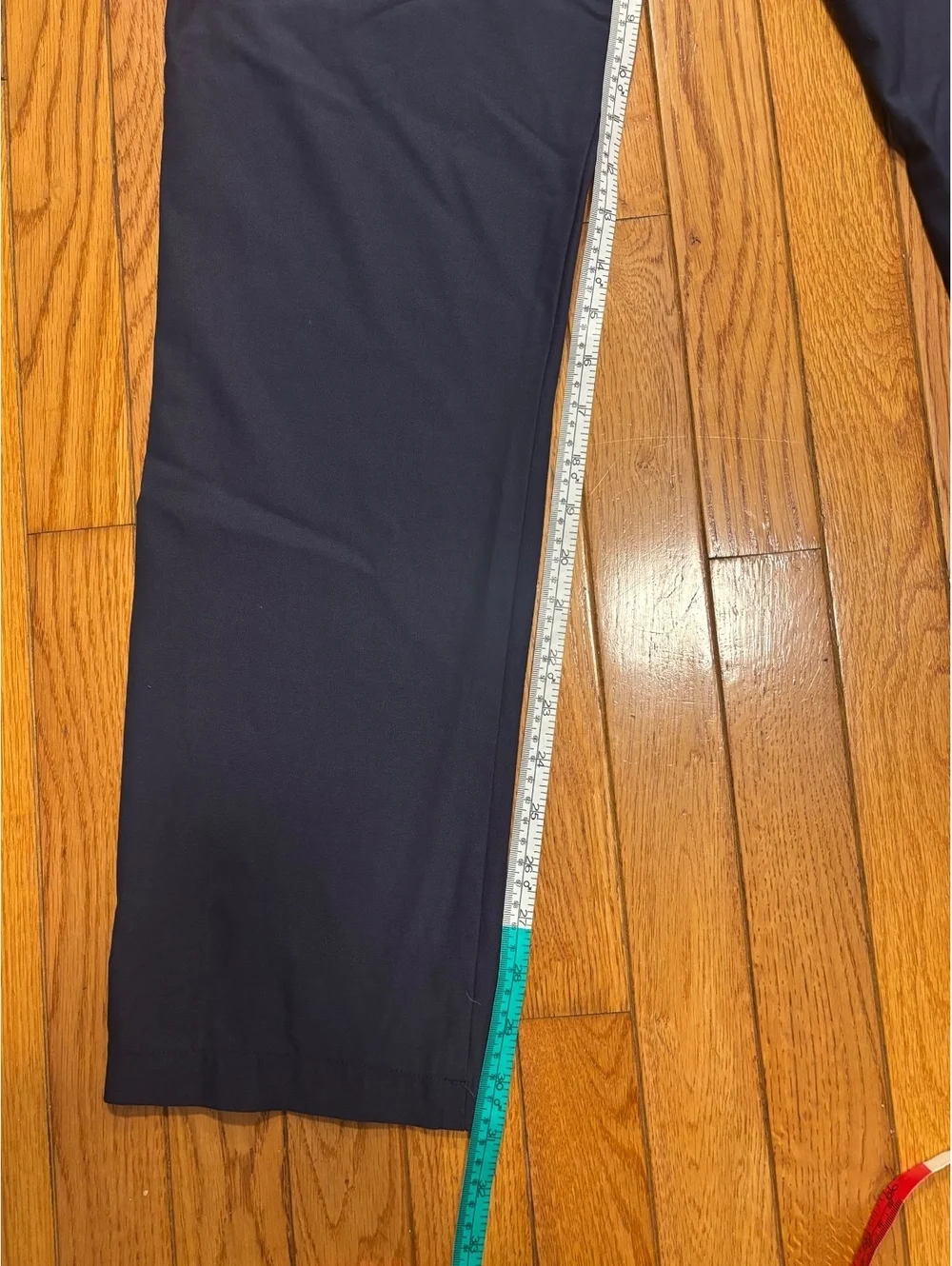 William Murray Men's Straight Fit Navy Blue Pants Size 36